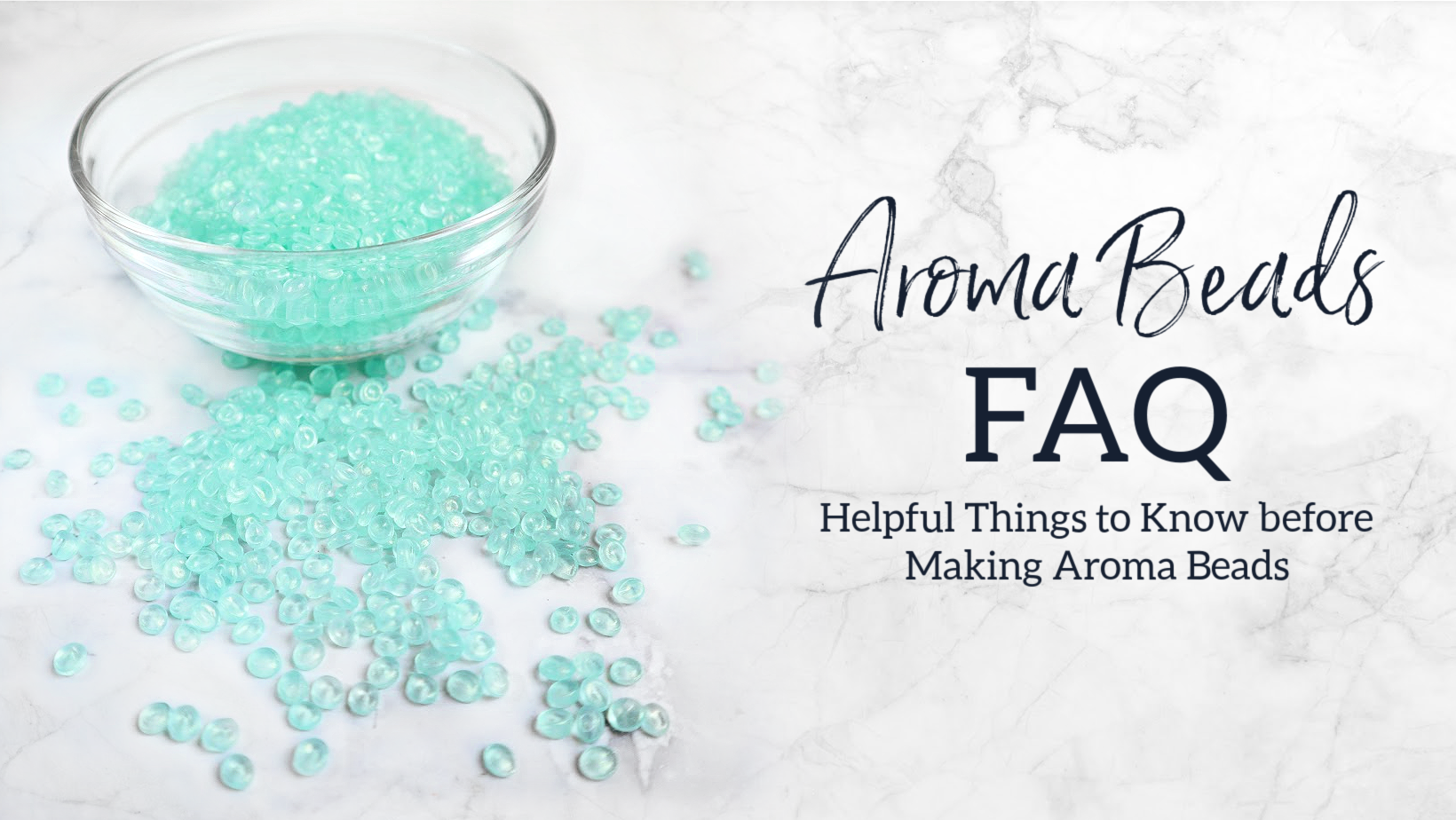 Aroma Beads FAQ: Helpful Things to Know Before Making Aroma Beads –  NorthWood Distributing