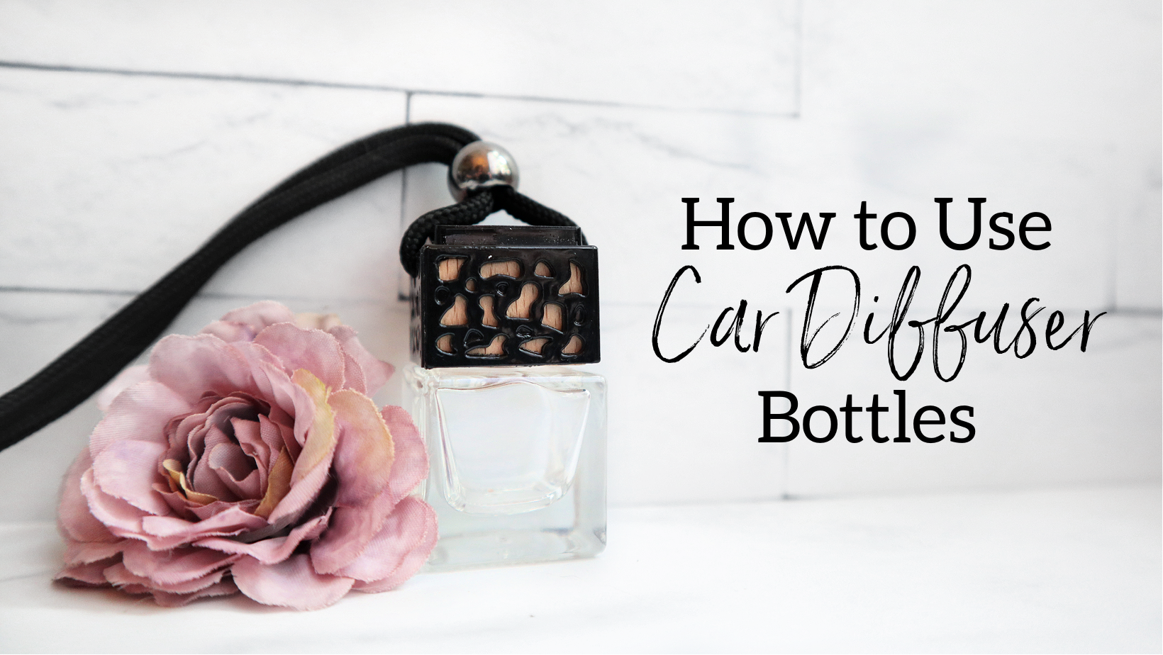 Car Diffuser Bottles w/ Decorative Lids - Make DIY Car Air Fresheners –  NorthWood Distributing
