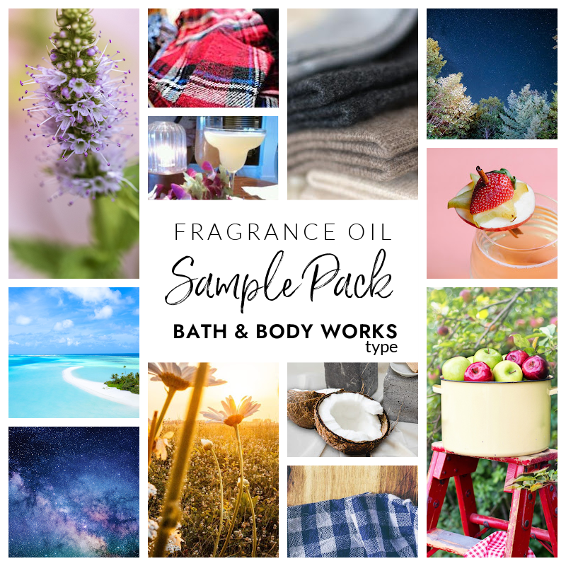 Bath & Body Works (type) Fragrance Oil Sample Pack – NorthWood Distributing
