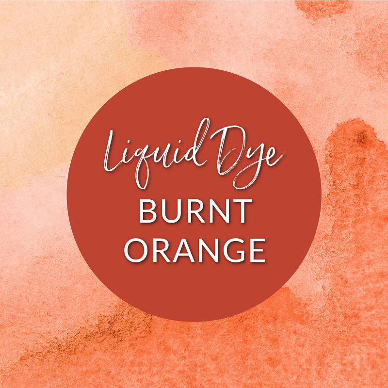 Orange Liquid Dye for Candle Making
