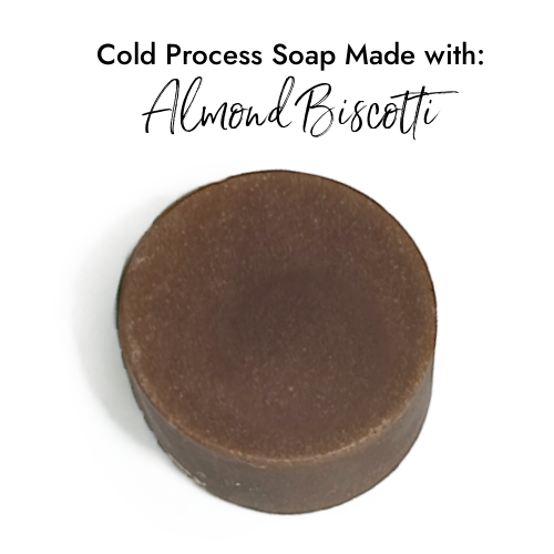 Almond Biscotti Fragrance Oil in Cold Process Soap