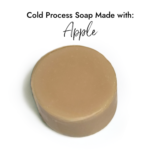 Cold Process Soap Made with Apple Fragrance Oil