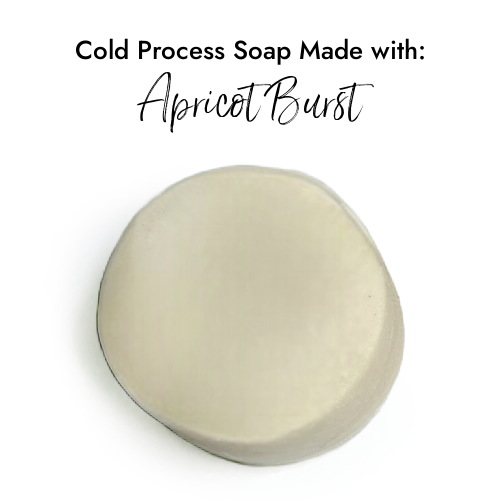 Apricot Burst Fragrance Oil in Cold Process Soap