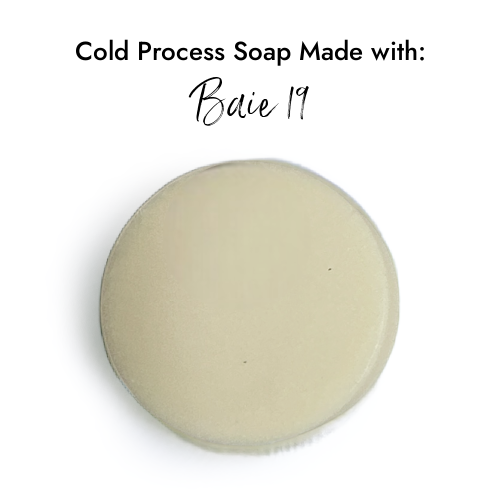 Baie 19 Fragrance Oil in Cold Process Soap