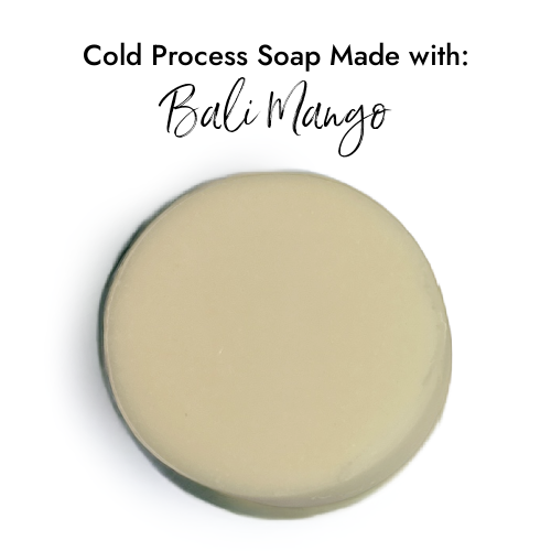 Bali Mango Fragrance Oil in Cold Process Soap