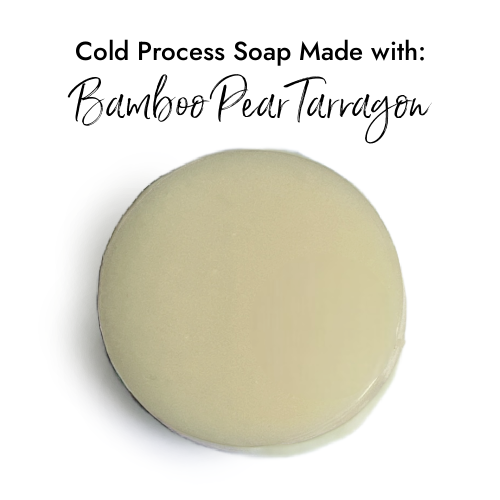 Bamboo Pear Tarragon Fragrance Oil in Cold Process Soap