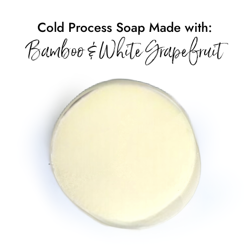 Bamboo White Grapefruit Fragrance in Cold Process Soap