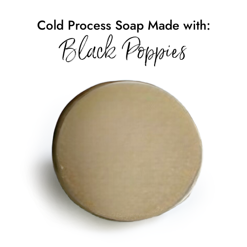 Black Poppies Fragrance in Cold Process Soap