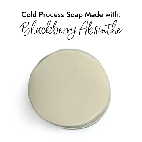 Blackberry Absinthe Fragrance in Cold Process Soap