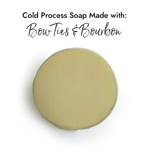 Bow Ties and Bourbon Fragrance in Cold Process Soap