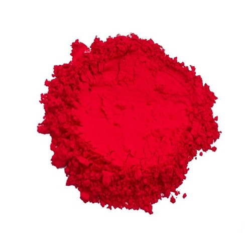 Fluorescent Ferrari Red Powder Pigment for Soaps and Crafts