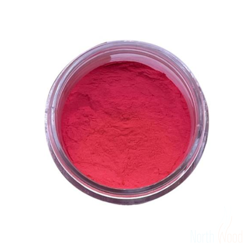 red glow in the dark powder