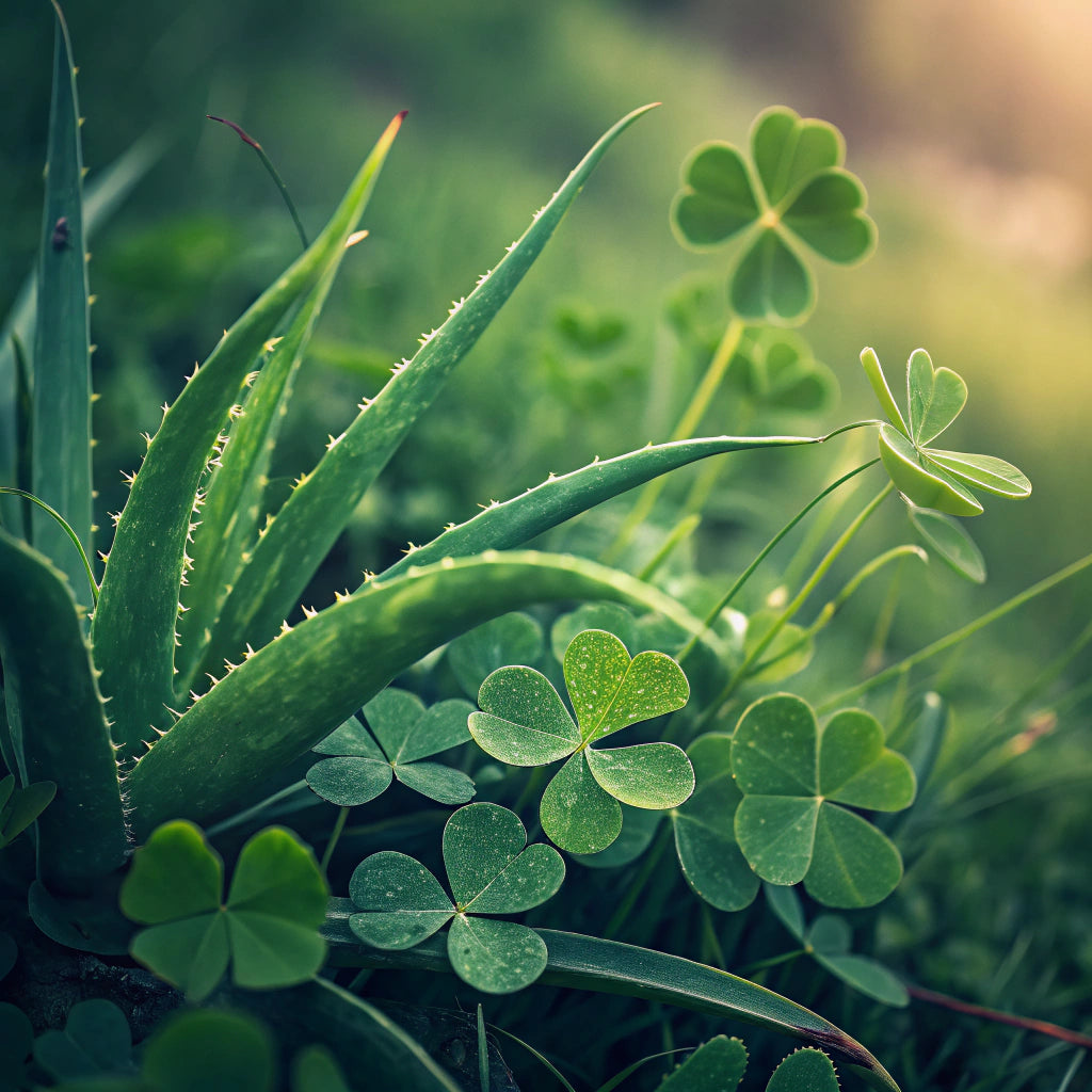 Make candles, soaps, lotions, and more wirh our Green Clover & Aloe fragrance oil!