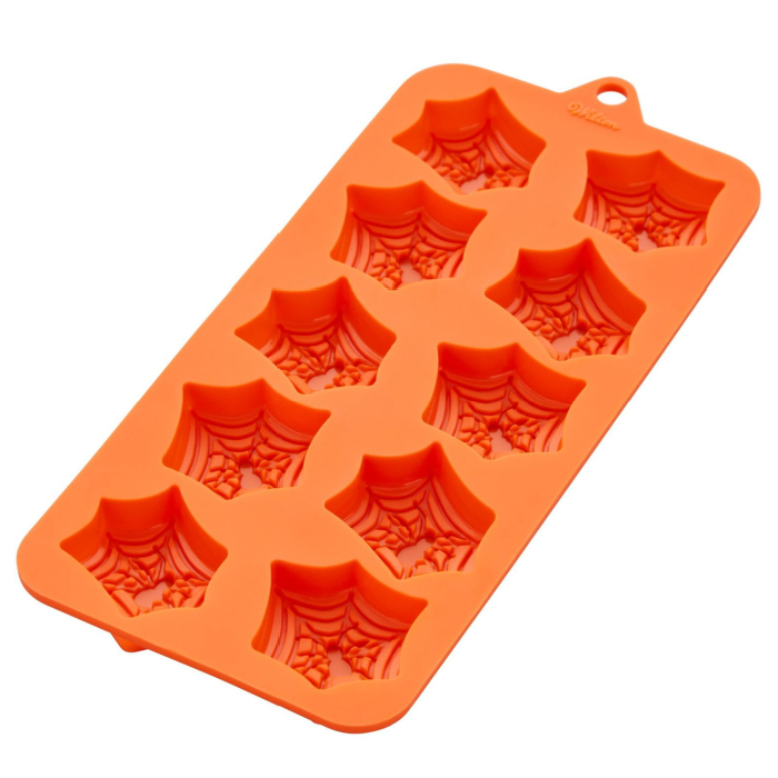 Silicone Soap Mold - Halloween Spider Webs