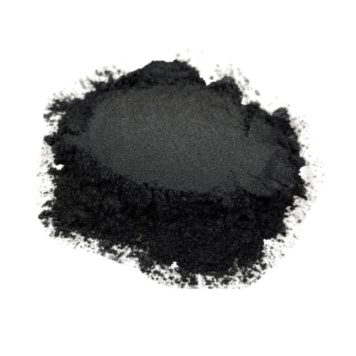 Pure Black - Shimmer Mica Powder