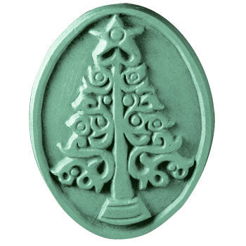 Christmas Tree Oval Soap Mold Milky Way Molds