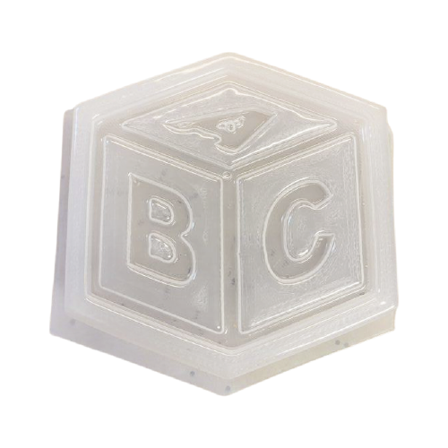 ABC Block DB Bath Bomb Mold