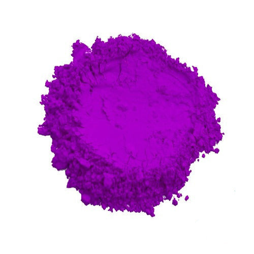 Phosphorescent Glow in the Dark Powder Pigment - Purple