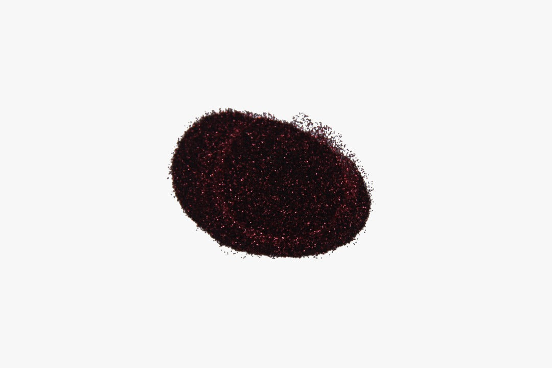Plum glitter