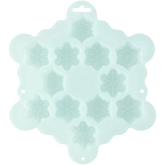 Silicone Soap Mold - Mini Snowflake Mold