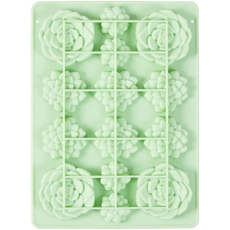 Silicone succulent soap mold