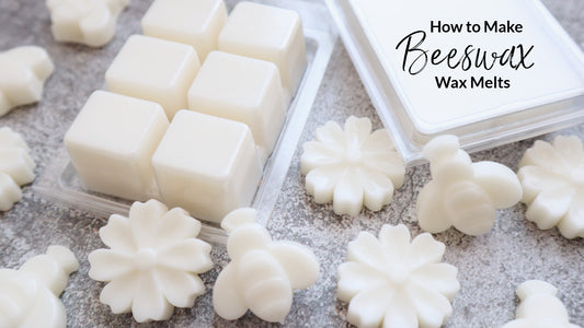 Natural Beeswax Wax Melts with Essential Oils