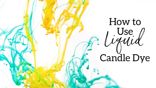 how to use liquid candle dye