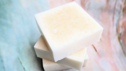 how to make exfoliating soap with loofah powder