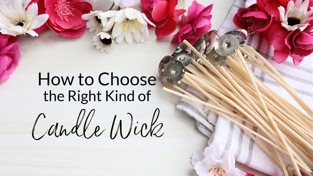 how to choose a candle wick