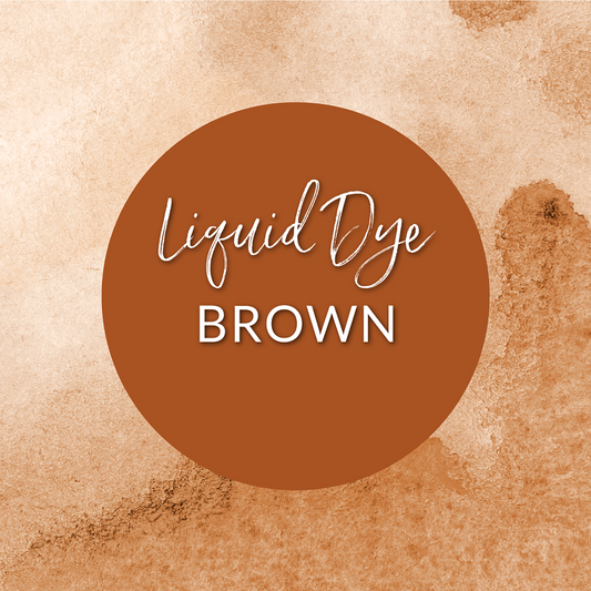 Brown Liquid Dye for Candles, Resins. and Crafting