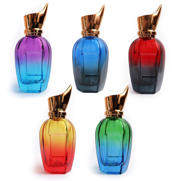 Ombre Glass Perfume Bottles Wholesale