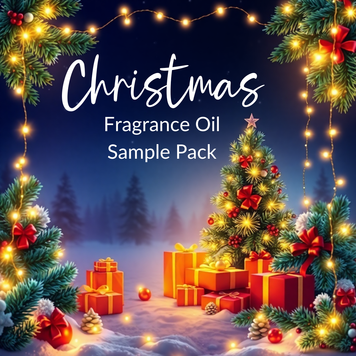 Christmas Fragrance Oil Sample Pack