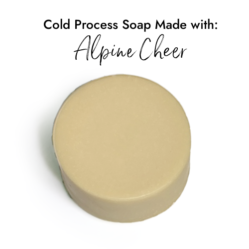 Alpine Cheer Fragrance Oil in Soap