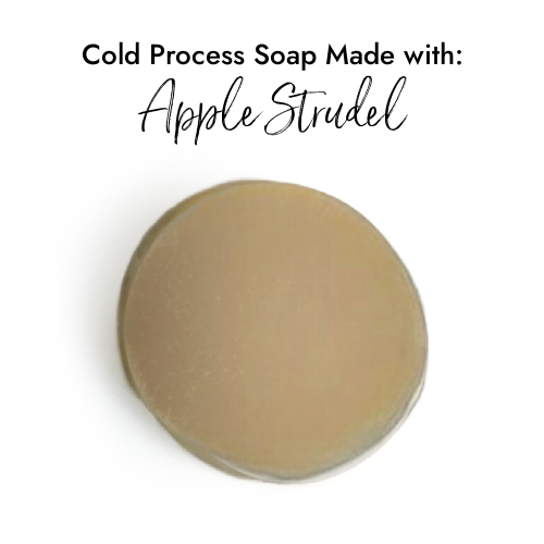 Apple Strudel Fragrance Oil in Cold Process Soap