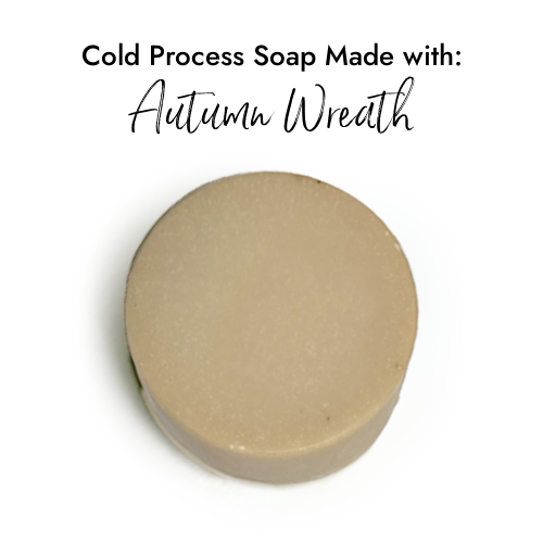 Autumn Wreath Fragrance Oil in Cold Process Soap