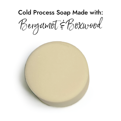 Bergamot and Boxwood Fragrance in Cold Process Soap