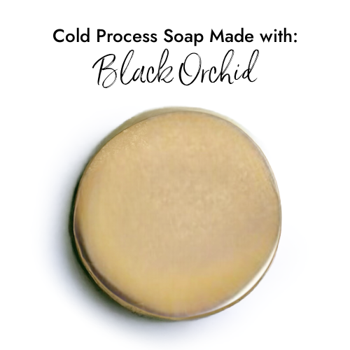 Black Orchid Fragrance in Cold Process Soap
