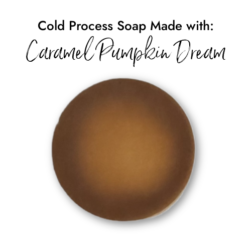 Caramel Pumpkin Dream Fragrance Oil in Soap