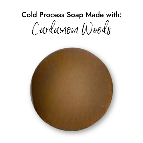 Cardamom Woods Fragrance Oil in Soap