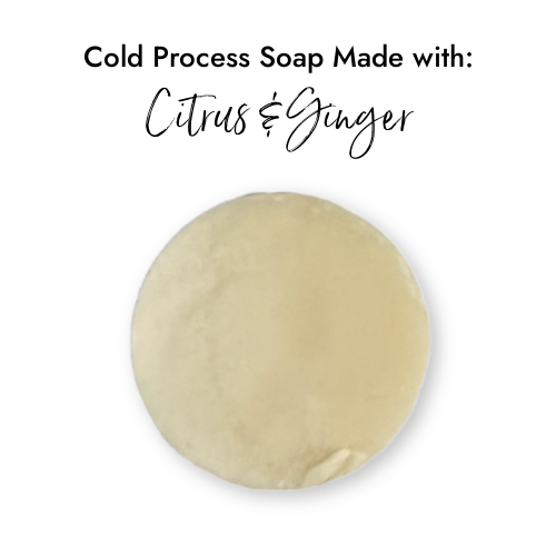 Citrus Ginger Fragrance Oil in Soap