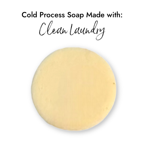 Clean Laundry Fragrance Oil in Soap