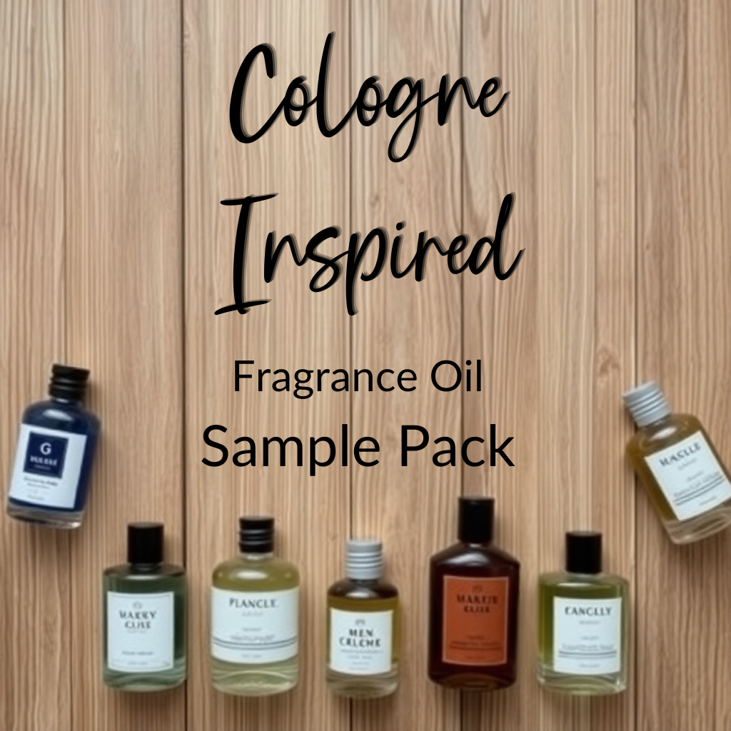 Cologne Fragrance Oil Sample Pack for Candles and more!