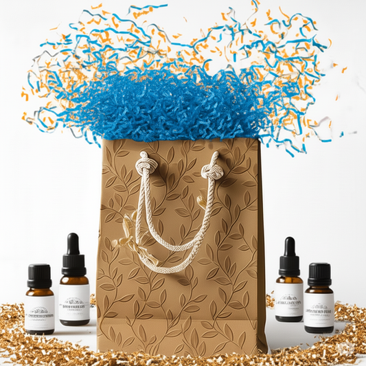 Mystery grab bag containing fragrance oils