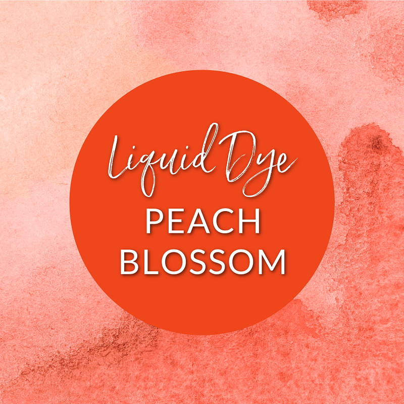Peach Blossom - Red-Orange Liquid Candle Dye