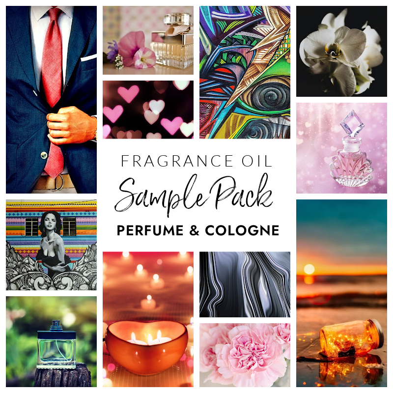 Perfume and Cologne Fragrance Oil Sample Pack