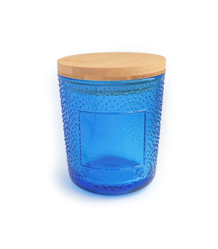 Umbriel - 8oz Wholesale Glass Candle Jar with Lid