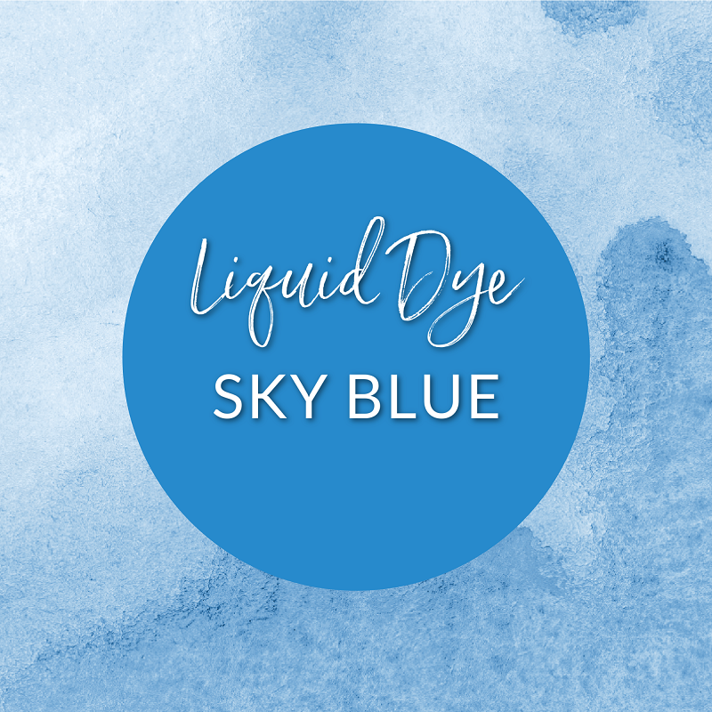 Sky Blue Liquid Candle Dye