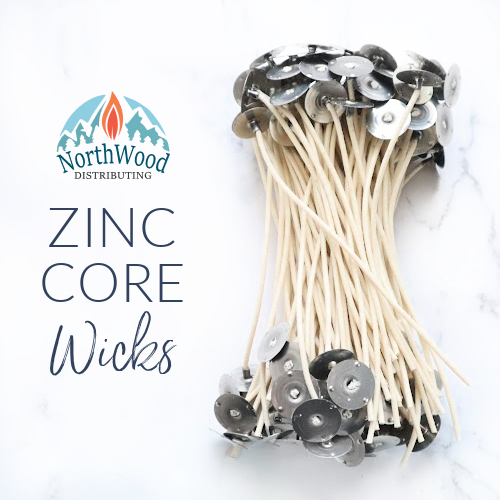 Zinc Core Candle Wicks