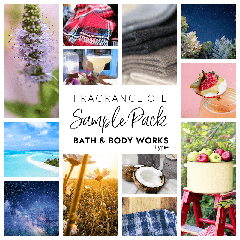 Bath & Body Works Fragrance Oil Sample Pack