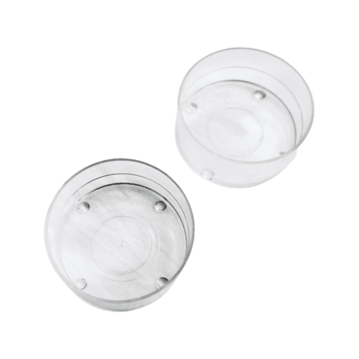 Clear Plastic Tea light Cups V-0 Polycarbonate
